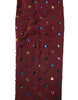 Dolce & Gabbana Maroon Nylon Crystal Embellished Pantyhose Tights