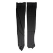 Dolce & Gabbana Black Viscose Stretch Over Calf Stockings Socks
