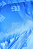 Dolce & Gabbana Blue Logo Full Zip Hooded Quilted Jacket