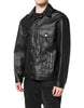 Dolce & Gabbana Black Polyester Button Down Biker Jacket