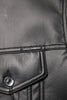 Dolce & Gabbana Black Polyester Button Down Biker Jacket