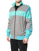 Dolce & Gabbana Multicolor Plaid Full Zip Windbreaker Jacket
