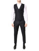 Dolce & Gabbana Blue MARTINI Wool Formal 3 Piece Suit