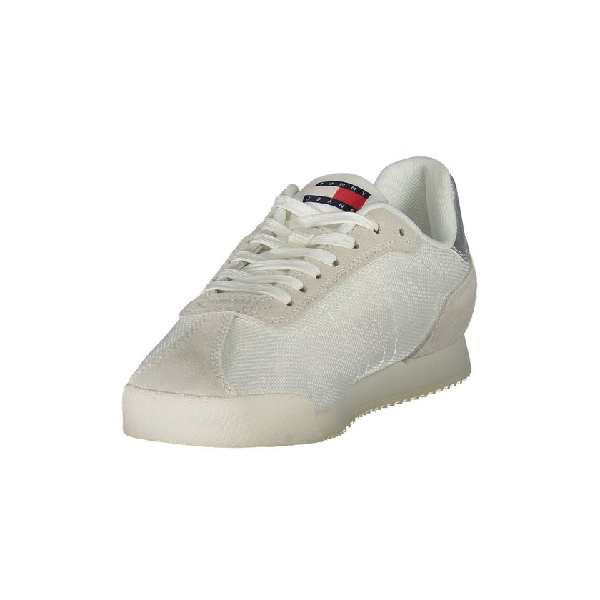 Tommy Hilfiger White Polyester Women Sneaker