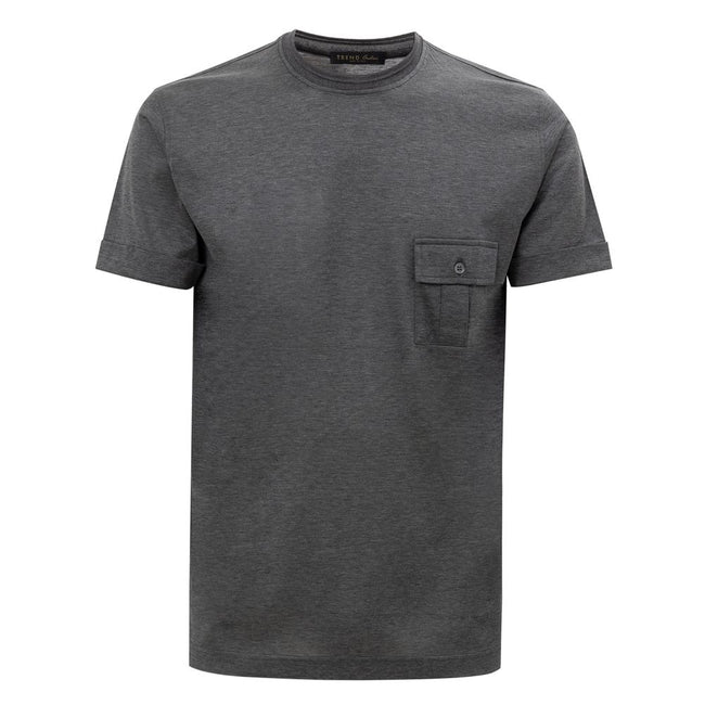 Corneliani Gray Cotton Clothing