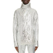 Balmain Brown Wool Men Turtleneck Sweater