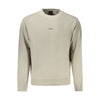 Hugo Boss Beige Cotton Men Sweater
