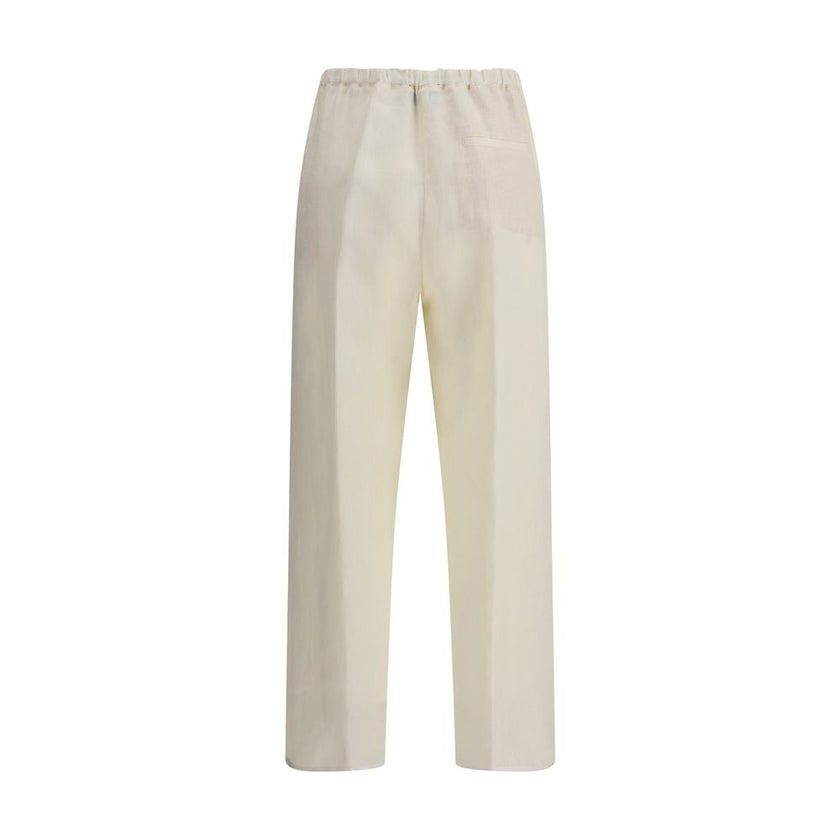 Forte_Forte Embroidered linen Pants