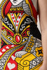Dolce & Gabbana White Queen Of Hearts Sleeveless Maxi Dress