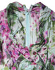 Dolce & Gabbana Multicolor Floral Silk Midi Layered Dress