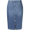 Guess Jeans Blue Cotton Women Skirt