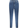 Calvin Klein Blue Cotton Jeans & Pant