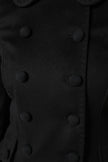 Dolce & Gabbana Black Wool Sartoria Italiano Blazer Jacket