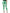 Dolce & Gabbana White Green Leaf High Waist Pants
