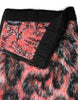 Dolce & Gabbana Multicolor Plush High Waist Mini Skirt