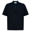 Alpha Studio Blue Cotton Polo Shirt