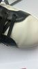 Dolce & Gabbana White Black Leather Crown Milano Sneakers Shoes