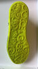 Dolce & Gabbana Neon Green Logo Tape Low Top Sneakers Shoes