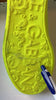 Dolce & Gabbana Neon Green Logo Tape Low Top Sneakers Shoes