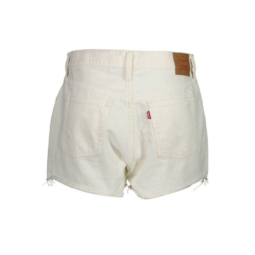 Levi's White Cotton Women Jeans