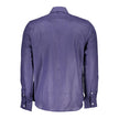 North Sails Blue Linen Men Shirt