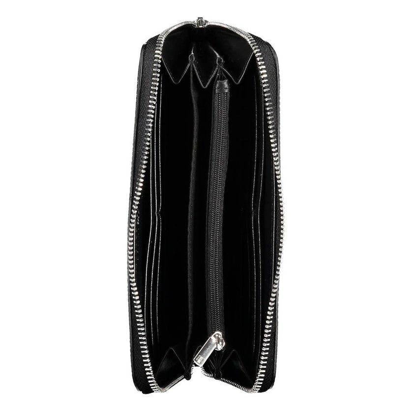 Tommy Hilfiger Black Polyethylene Women Wallet