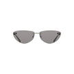 Calvin Klein Black Metal Women Sunglass