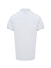 Burberry White Cotton Collared Polo Shirt