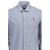 U.S. POLO ASSN. Blue Cotton Men Shirt