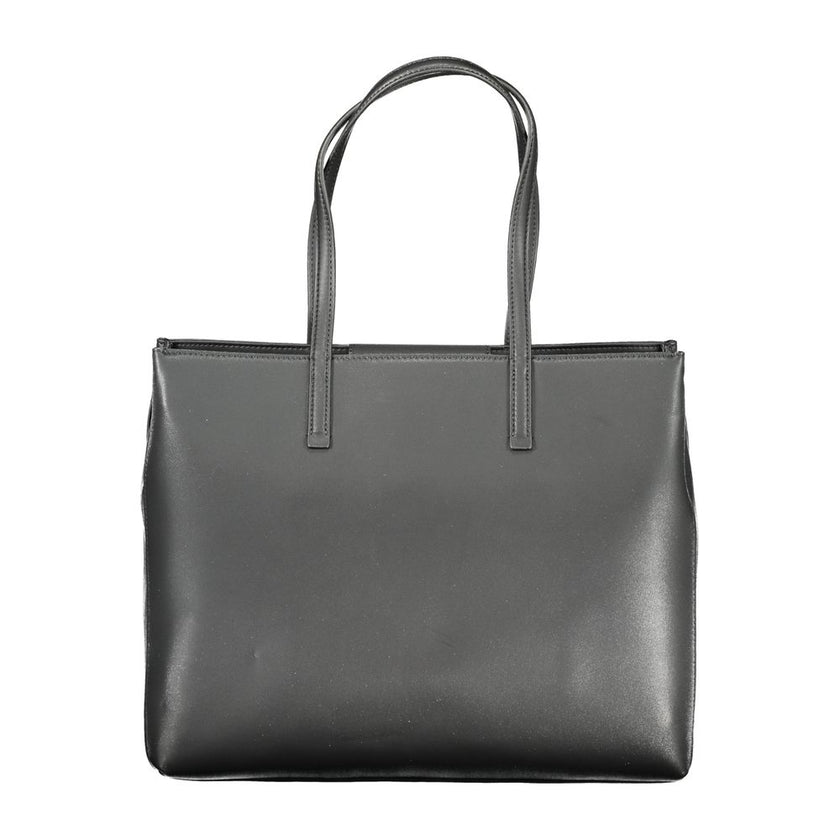 Calvin Klein Black Polyester Women Handbag