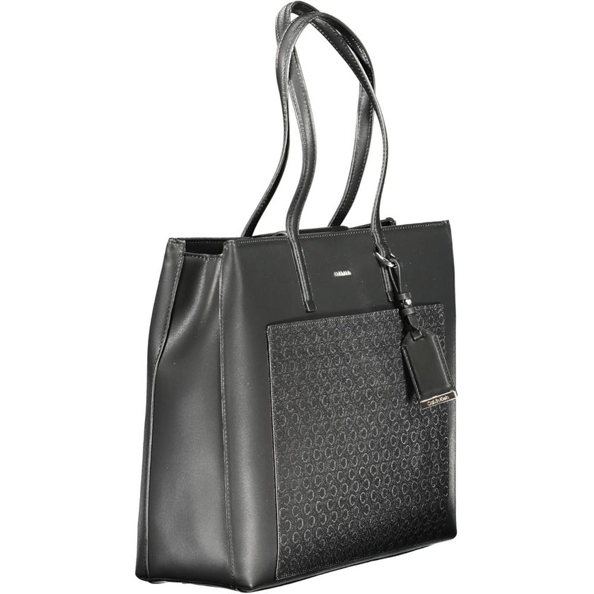 Calvin Klein Black Polyester Women Handbag