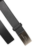 Dolce & Gabbana Black Classic Silver Metal Logo Buckle Belt