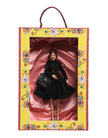 Dolce & Gabbana Black Dress Ceramic Porcelain Fashion Leather Sicily Dolls