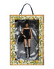 Dolce & Gabbana Black Dress Ceramic Porcelain Fashion Leather Sicily Dolls