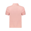 K-WAY Pink Cotton Men Polo Shirt