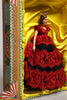 Dolce & Gabbana Red Dress Ceramic Porcelain Fashion Box Leather Sicily Dolls