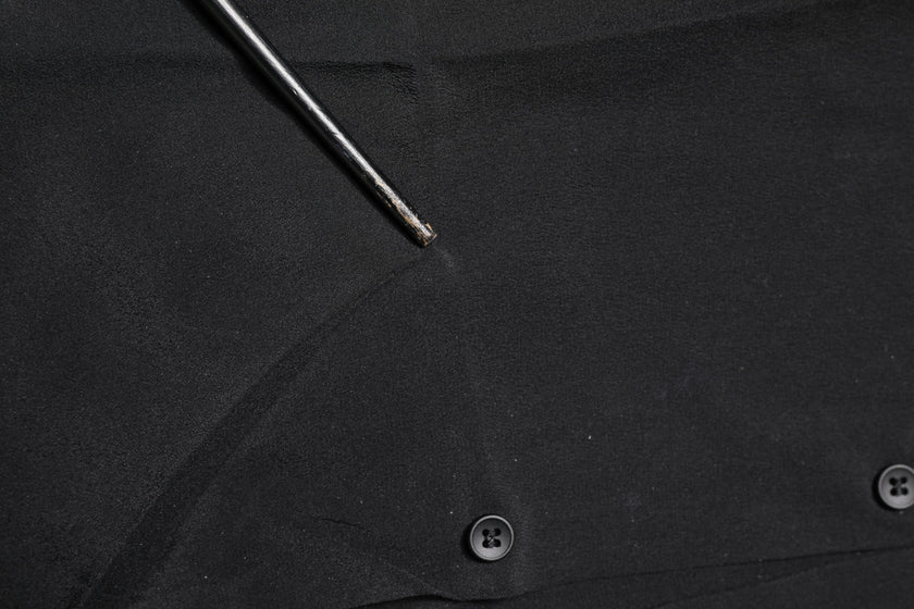 Dolce & Gabbana Black Silk GOLD Long Sleeves Dress Shirt