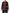 Dolce & Gabbana Burgundy Silk Dotted Long Sleeves Shirt