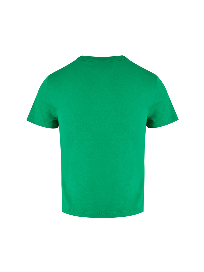 Gucci Green Cotton Logo T-Shirt
