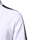 Dolce & Gabbana White Cotton Logo Hooded Sweatshirt Sweater
