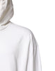 Dolce & Gabbana White Embossed Logo Hooded Sweatshirt Sweater