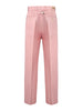 Gucci Light Pink Cotton Pants
