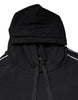 Dolce & Gabbana Black Cotton Logo Hooded Sweatshirt Sweater