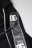 Dolce & Gabbana Black Cotton Logo Hooded Sweatshirt Sweater