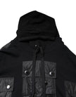 Dolce & Gabbana Black Cotton Hooded Sweatshirt Sweater