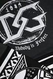 Dolce & Gabbana Black Cotton Logo Printed Pullover Sweater