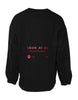 Dolce & Gabbana Black Cotton Graphic Print Pullover Sweater