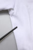 Dolce & Gabbana White Logo Cotton Crew Neck Pullover Sweater
