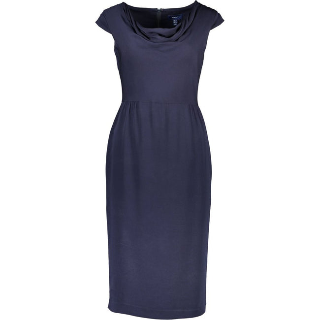 Gant Blue Viscose Women Dress
