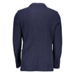 Gant Blue Wool Men Jacket